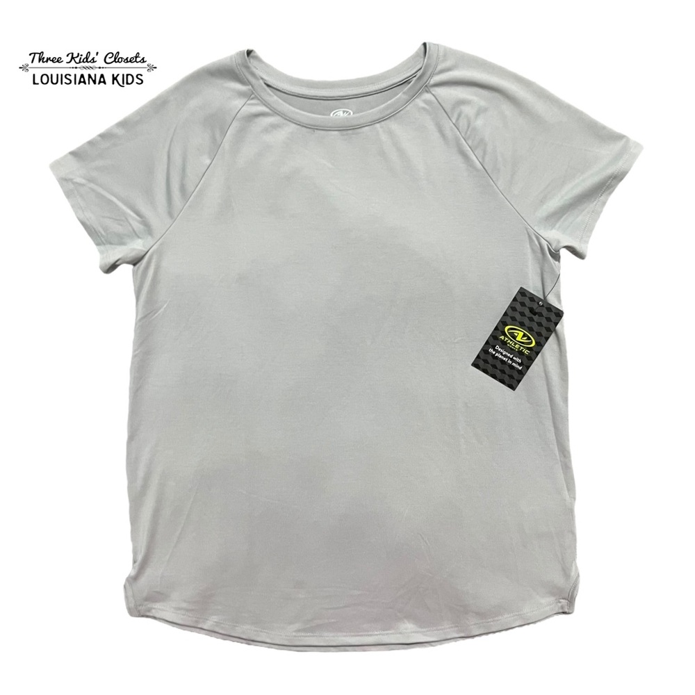 NEW Athletic Works XXL (18) Grey Athletic Tee Shirt